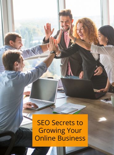 Team celebrating successful SEO results representing Radiant DigiMark’s search engine optimization services